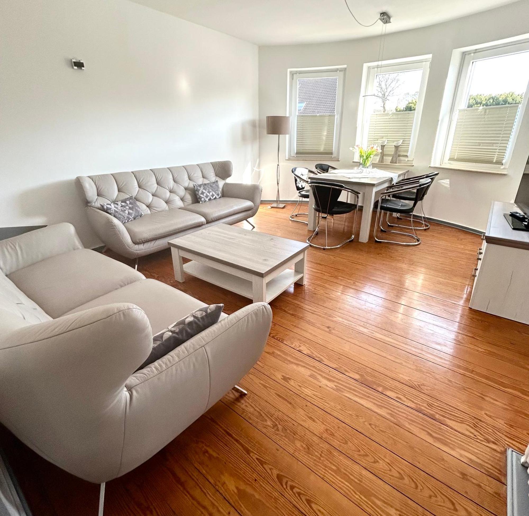 Schoene Ferienwohnung Mit Grossem Garten Flensburgo Exterior foto